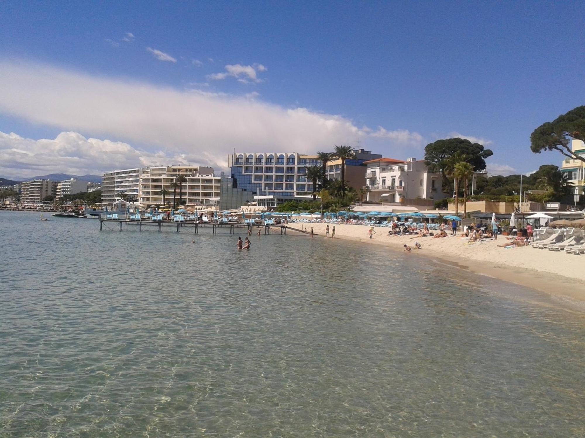 Le Palais Du Tropique Lägenhet Juan-les-Pins Exteriör bild